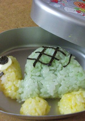 のこのこカメさん　☆簡単☆キャラ弁-レシピのメイン写真