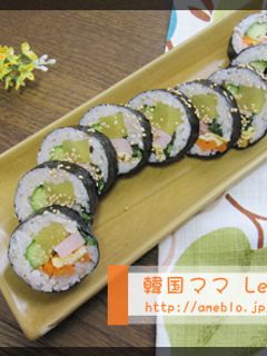 日本の材料で本格韓国のり巻き-レシピのメイン写真