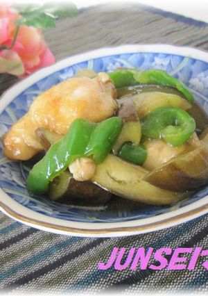 鶏と茄子の治部煮風✿-レシピのメイン写真
