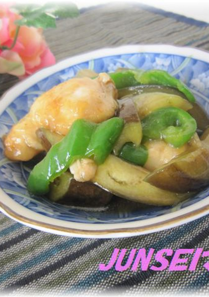 鶏と茄子の治部煮風✿-レシピのメイン写真