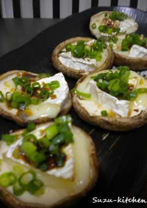 椎茸とチーズの簡単おつまみ-レシピのメイン写真