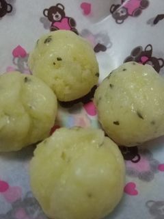 お弁当に♪バジルチーズポテトボール-レシピのメイン写真