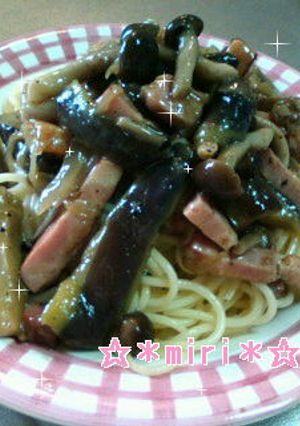 ☆ナスとベーコンの冷製パスタ☆-レシピのメイン写真