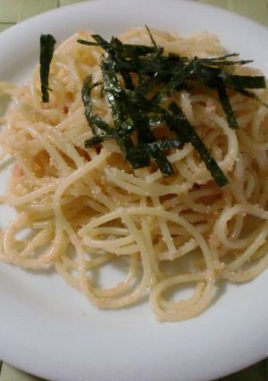大好き☆たらこスパゲティ-レシピのメイン写真