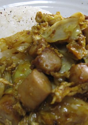 キャベツの簡単カレー-レシピのメイン写真