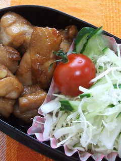 お昼の照り焼き弁当-レシピのメイン写真