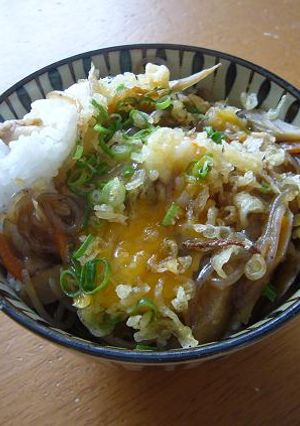 感激！きんぴら生卵丼-レシピのメイン写真