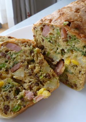 カレー味のケークサレ♫-レシピのメイン写真