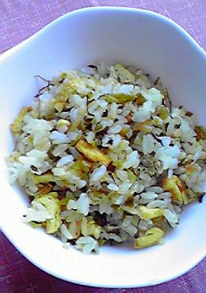 カリカリじゃこあげ☆高菜チャーハン-レシピのメイン写真