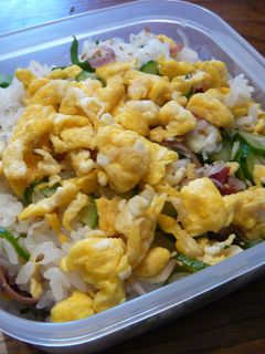梅ときゅうりのさっぱり☆混ぜご飯弁当♪-レシピのメイン写真