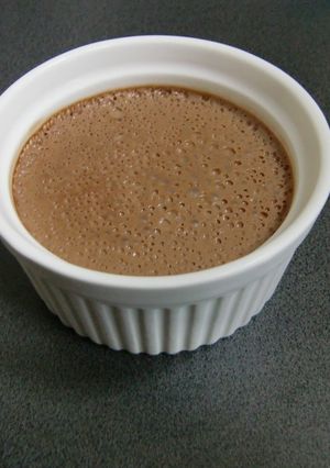 お豆腐で濃厚滑らかチョコプリン♫-レシピのメイン写真