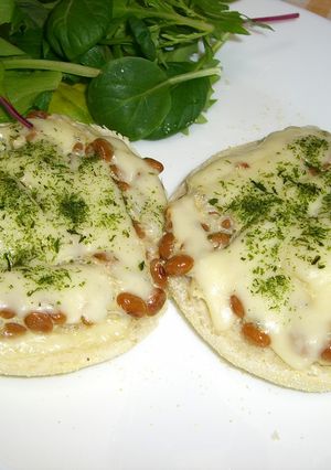 納豆マヨチーズマフィン-レシピのメイン写真