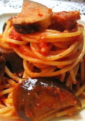 にんにく＆ナスた～っぷり☆トマトパスタ-レシピのメイン写真