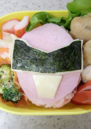 ゴセイジャーのお弁当-レシピのメイン写真
