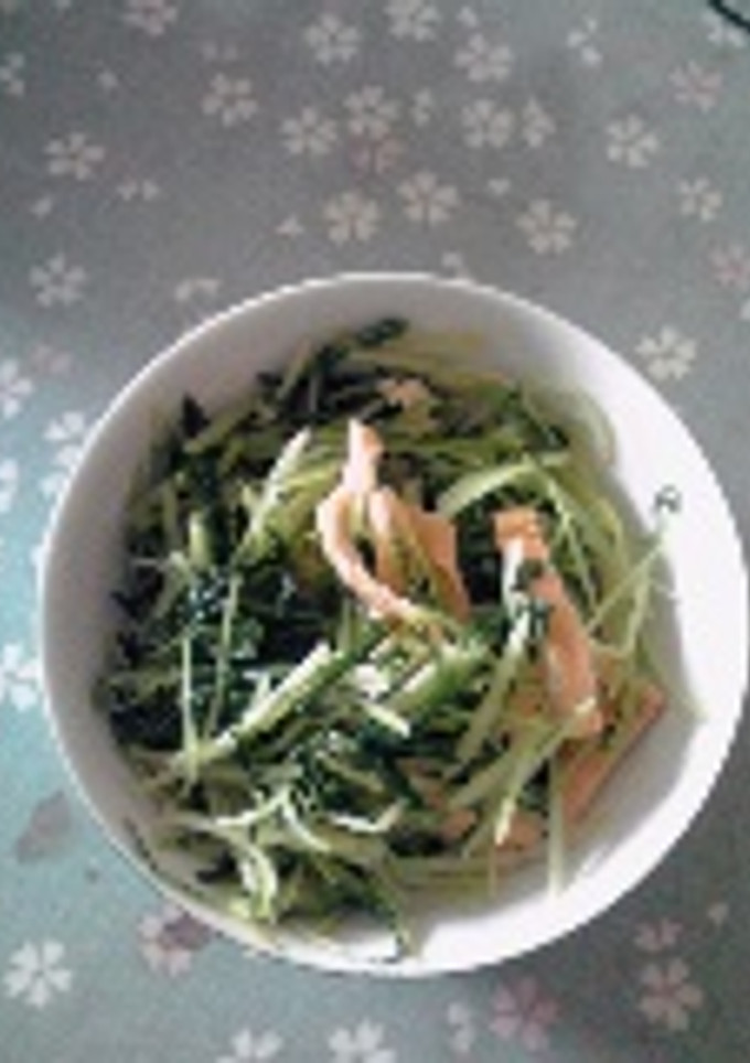水菜とお揚げのお浸し-レシピのメイン写真