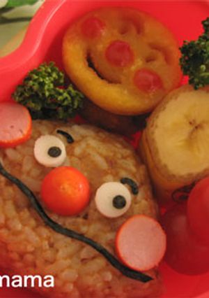 カレー味！カレーパンマンおにぎりの作り方-レシピのメイン写真