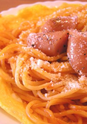 名古屋名物？ナポリタンスパ-レシピのメイン写真