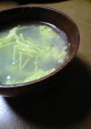 春雨とたまごのスープ-レシピのメイン写真