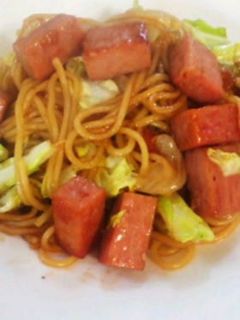 焼き肉のタレで焼きそば-レシピのメイン写真