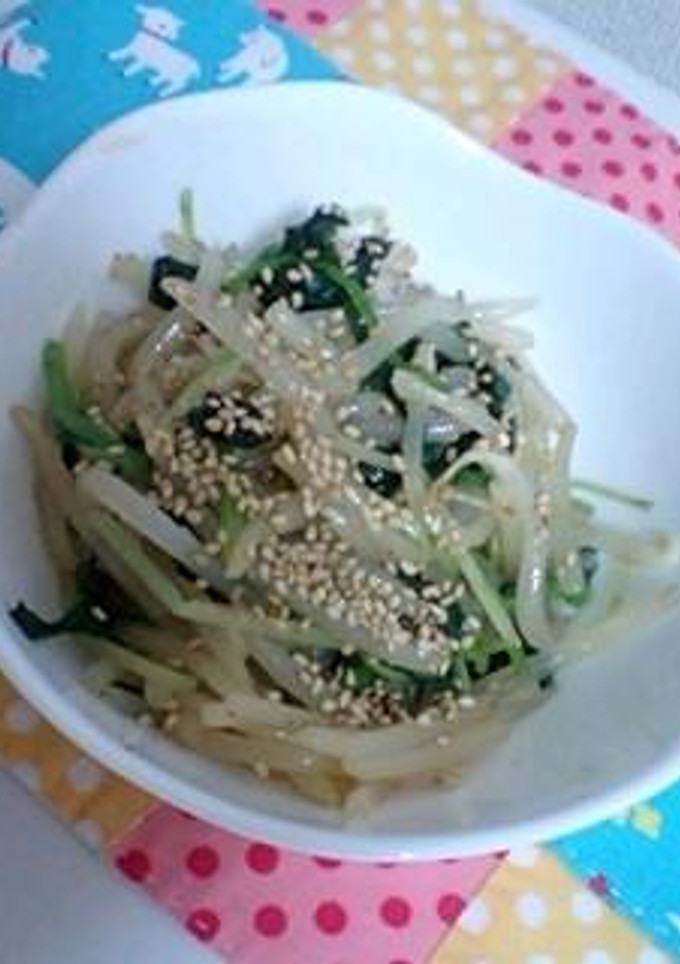 もやしとほうれんそうのナムル-レシピのメイン写真