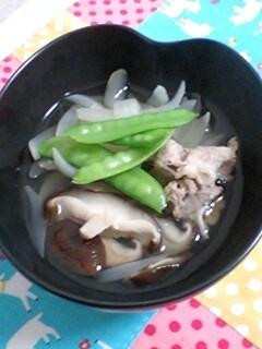 新タマネギと豚肉のやさしい煮-レシピのメイン写真
