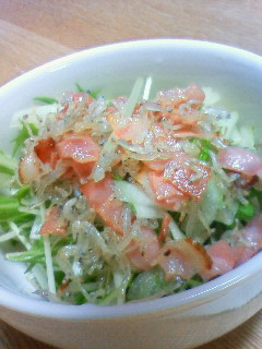 居酒屋風水菜と大根のシャキシャキサラダ-レシピのメイン写真