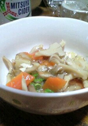 豆腐とｷﾉｺのあんかけ-レシピのメイン写真