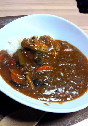 お鍋1つ！冷蔵庫一掃の手羽先トマトカレー-レシピのメイン写真