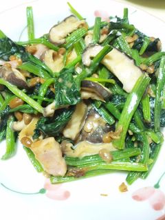 ほうれん草と納豆のソテー♪-レシピのメイン写真