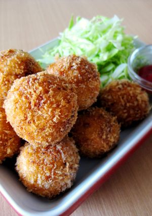 チーズ入りころころコロッケ-レシピのメイン写真