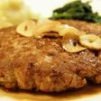 ひき肉のステーキ☆バター醤油味