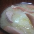 美味☆じゃがウィンナーのお味噌汁