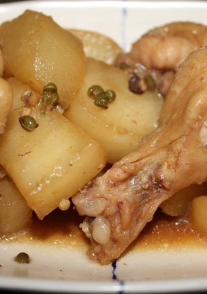 手羽元と大根の実山椒煮-レシピのメイン写真
