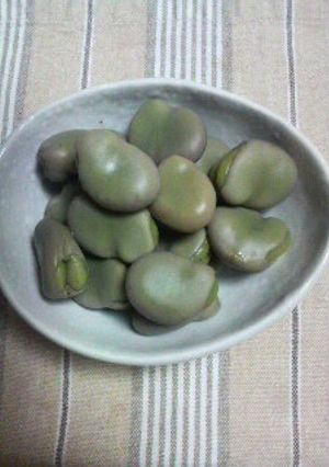 空豆のあっさり醤油煮-レシピのメイン写真