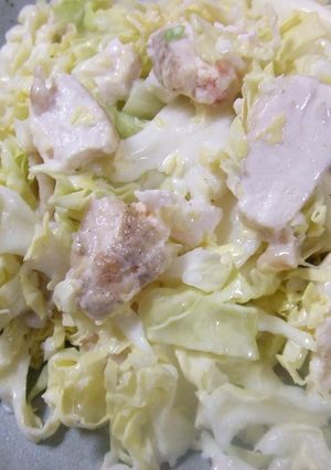 ☆キャベツと鶏肉のソテーのコールスロー☆-レシピのメイン写真