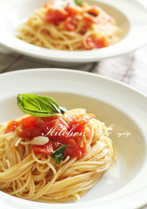 フレッシュトマトパスタ☆-レシピのメイン写真