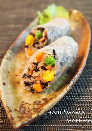 ヘルシー♥焼き？生春巻き-レシピのメイン写真