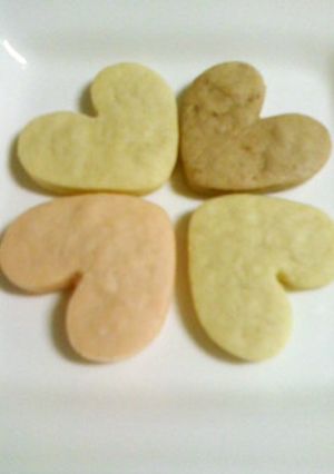 しっとりハートのお豆腐クッキー❤-レシピのメイン写真