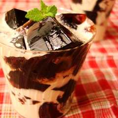 รูปของ メープルクリームのカフェゼリー