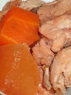 残った大根を使い切る!鶏大根の甘辛煮-レシピのメイン写真