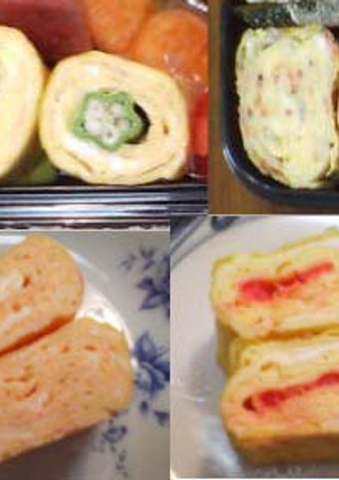卵焼きいろいろ第２弾＊４種類-レシピのメイン写真
