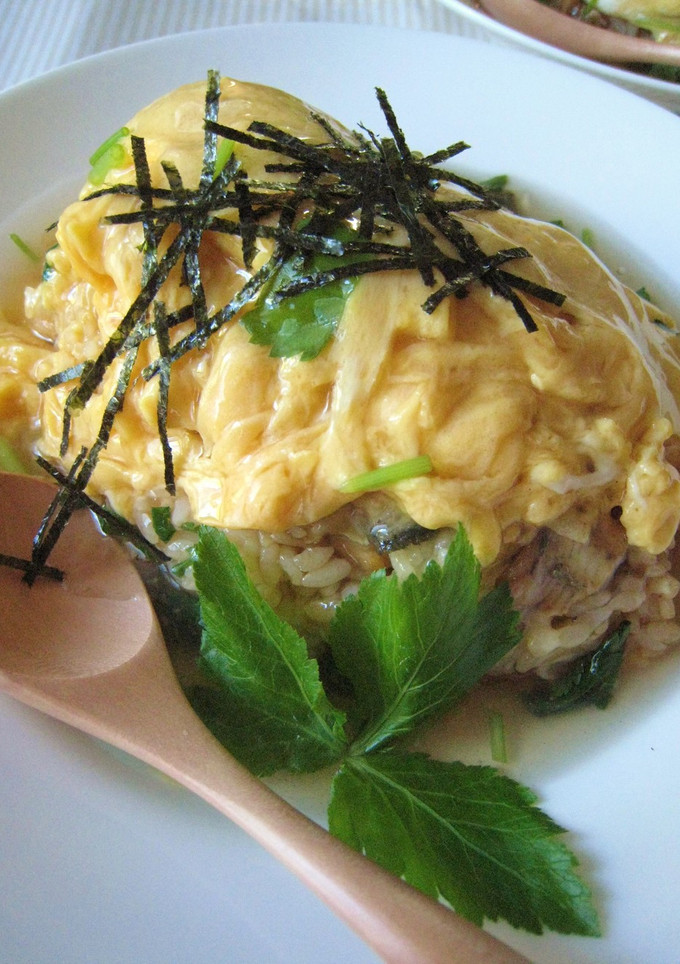 ふわとろ♬鰻とチーズの和風オムライス❤-レシピのメイン写真