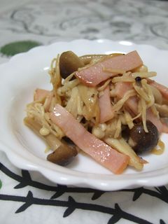 えのきとしめじのマヨポン炒め-レシピのメイン写真