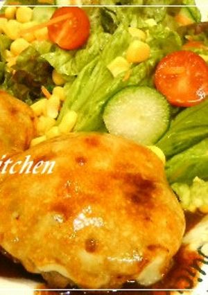 チーズとろ～り☆ハンバーグ-レシピのメイン写真
