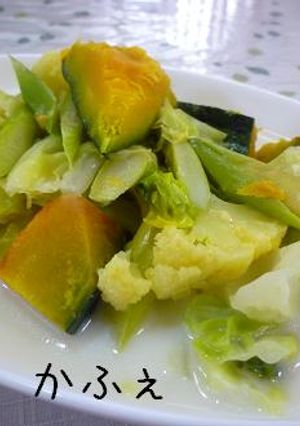 簡単　野菜たっぷり濃厚クリーム煮　-レシピのメイン写真