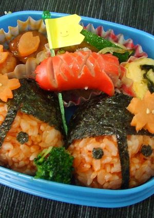 てんとう虫弁当-レシピのメイン写真