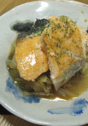鮭と玉葱※バター醤油で※-レシピのメイン写真