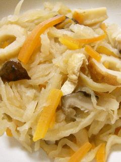 簡単♪ 切干大根の煮物-レシピのメイン写真