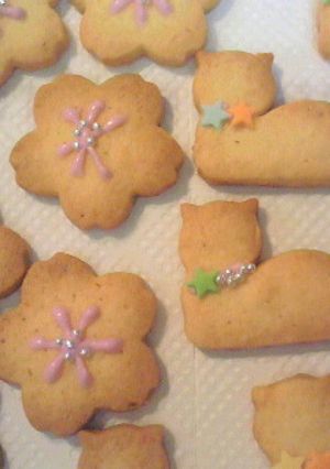ひと手間で、可愛い☆デコクッキー 桜 猫-レシピのメイン写真