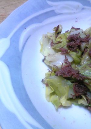 簡単キャベツとコンビーフの醤油炒め-レシピのメイン写真